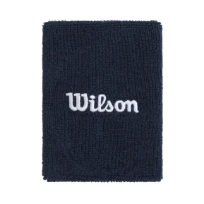 Wilson Muñequeras Terry Anchas Azul Marino Clásico