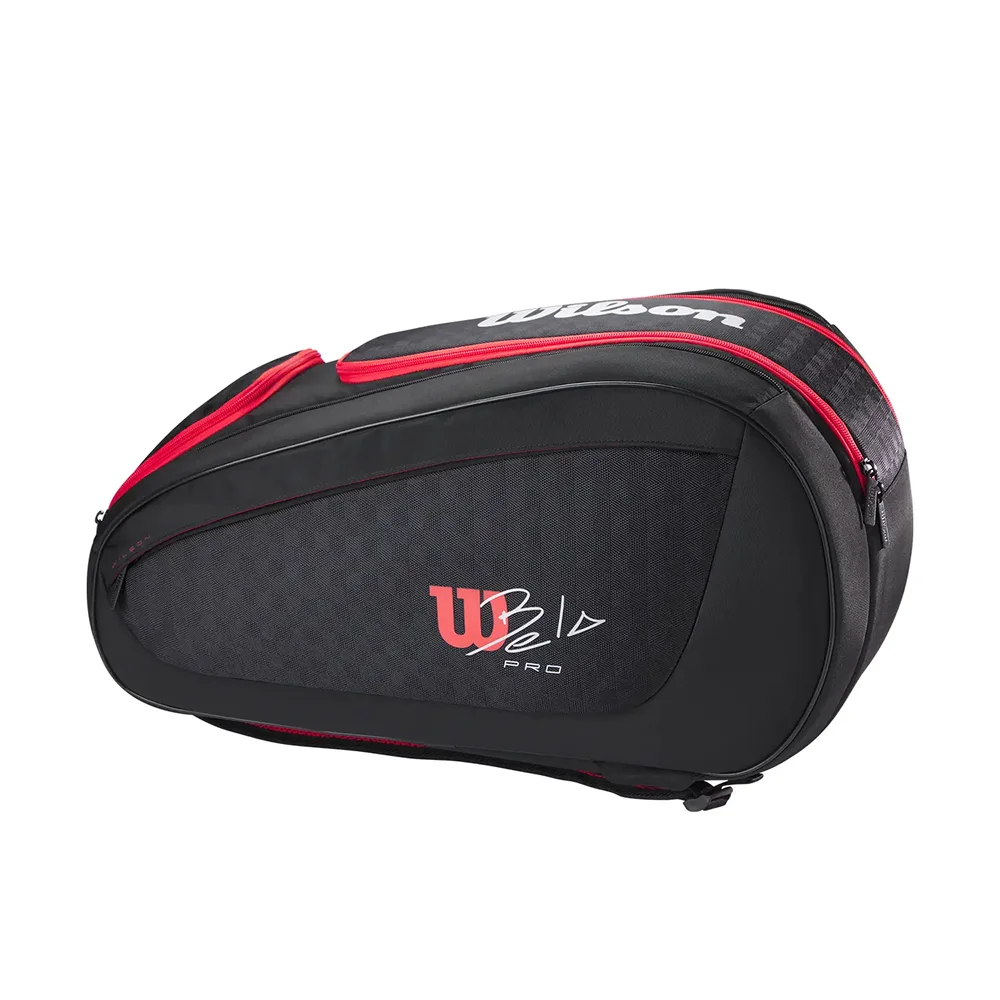 Wilson Bela Super Tour Negro — bolsa premium de pádel de Fernando Belasteguín - imagen 2