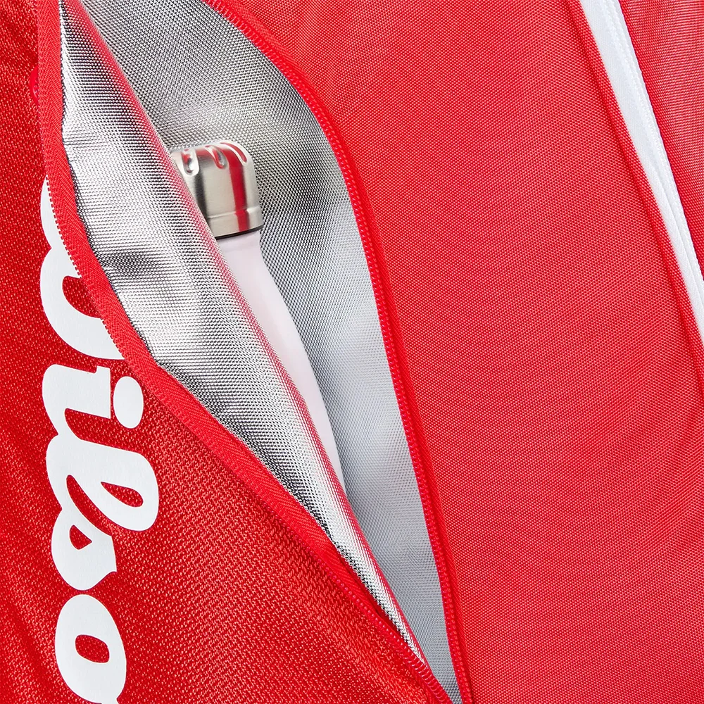 Wilson Tour Rojo 2025 — bolsa de pádel roja con Thermoguard y diseño deportivo moderno - imagen 3
