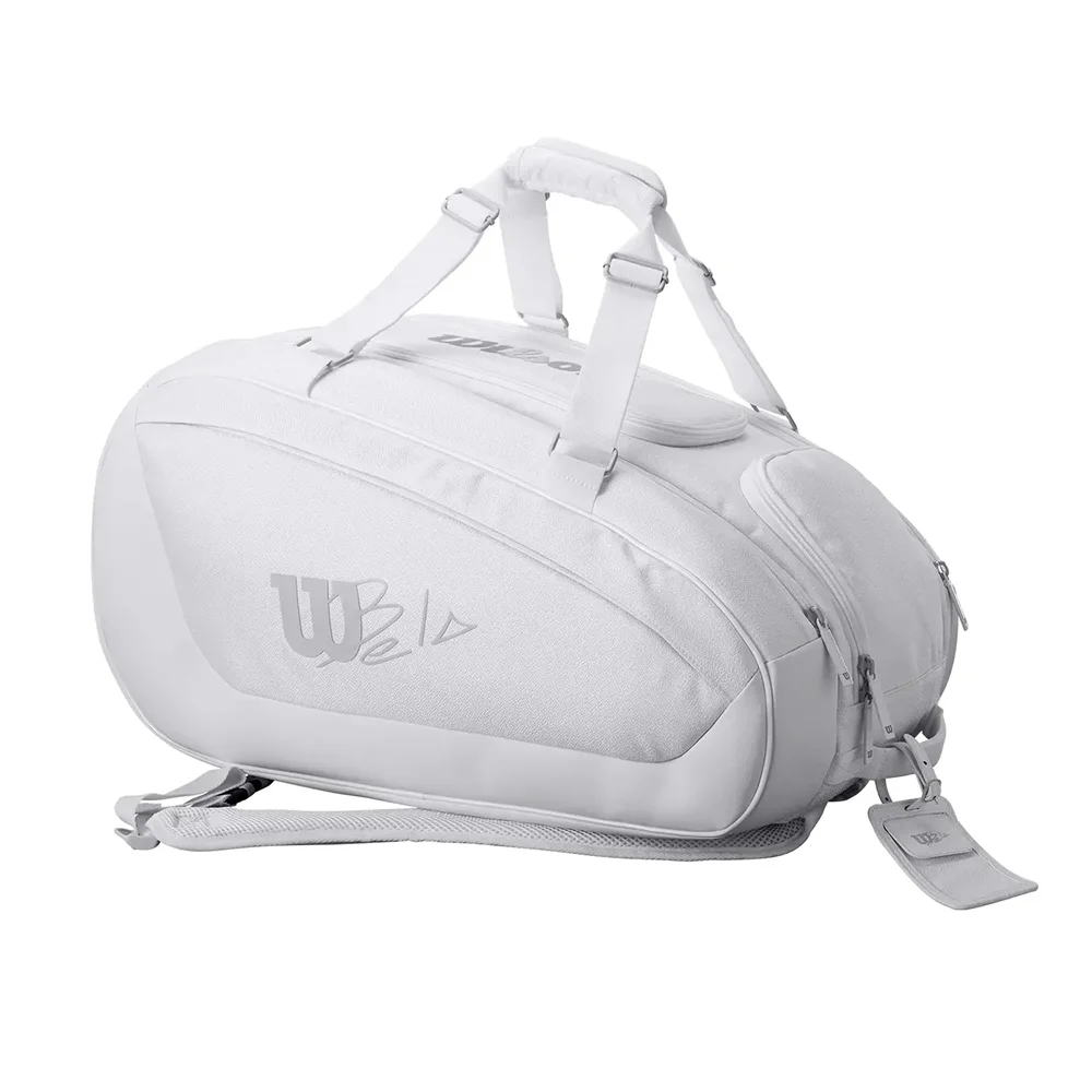 Wilson Bela Super Tour Blanco — bolsa de pádel premium con Thermoguard y estilo - imagen 1