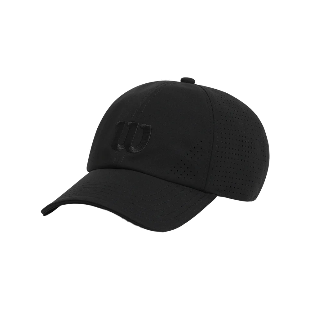 Wilson Active Perforated Gorra Negra — Gorro deportivo de alto rendimiento - imagen 1