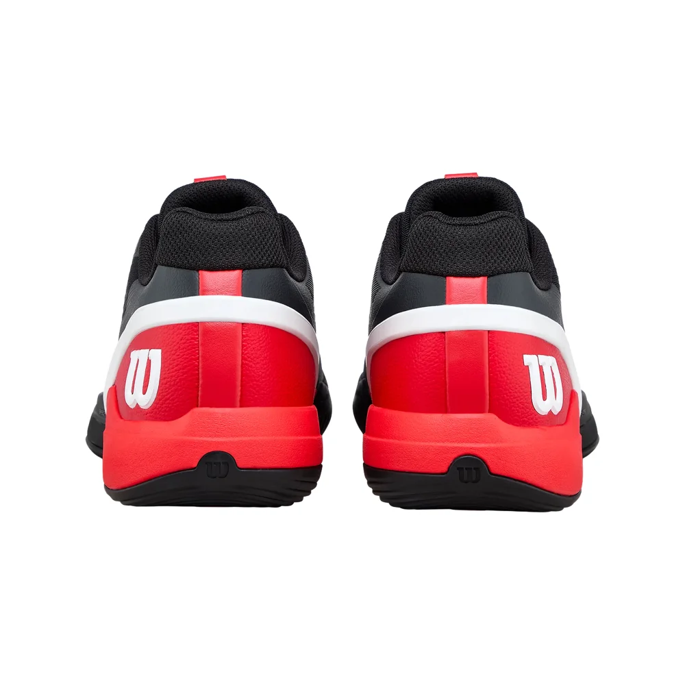 Wilson Rush Pro 5 Padel Hombre Negro Rojo — Estabilidad de Élite y Potencia - imagen 5