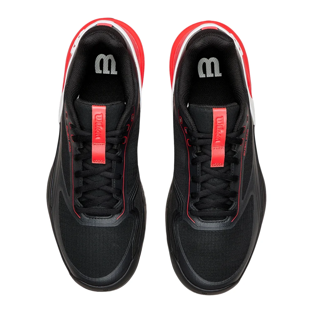 Wilson Rush Pro 5 Padel Hombre Negro Rojo — Estabilidad de Élite y Potencia - imagen 8