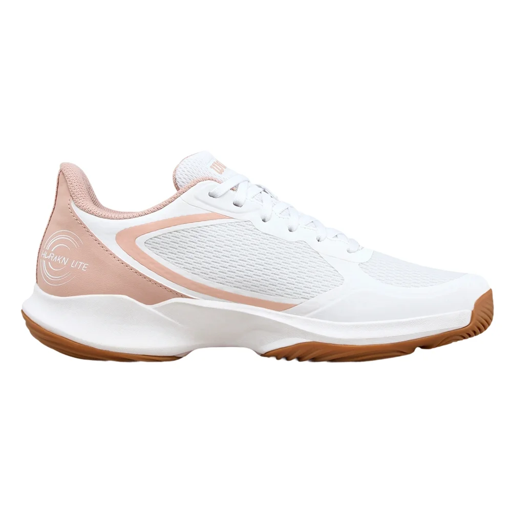 Wilson Hurakn Lite Mujer Blanco Rosa — Zapatillas de Pádel Ultraligeras - imagen 1