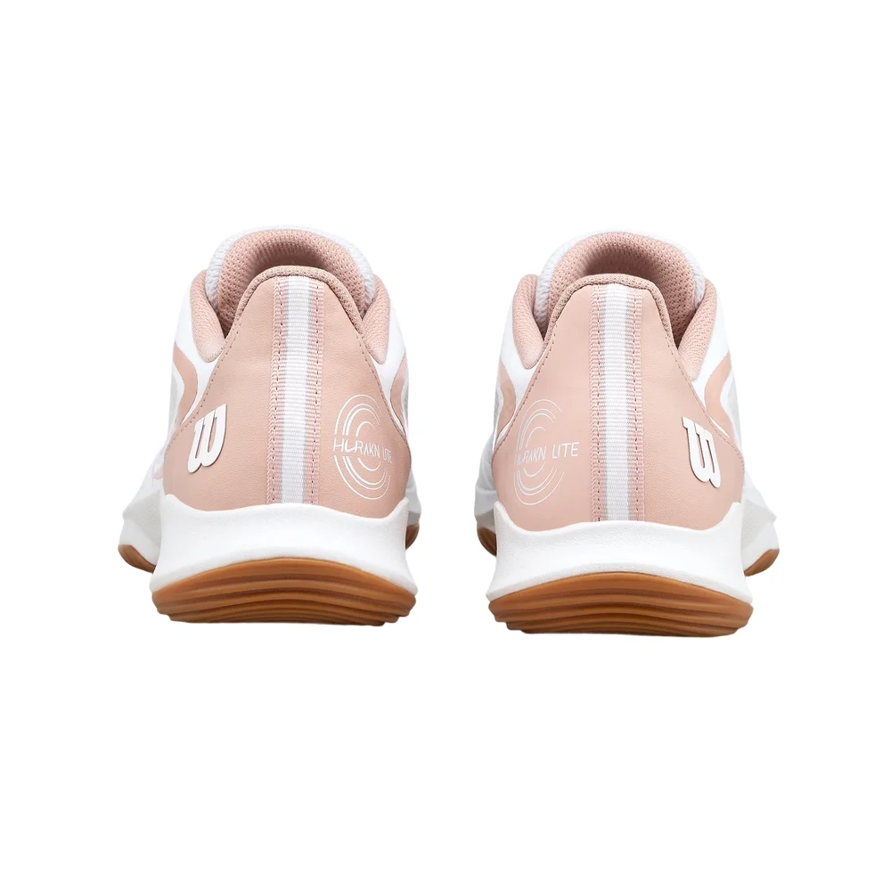 Wilson Hurakn Lite Mujer Blanco Rosa — Zapatillas de Pádel Ultraligeras - imagen 5