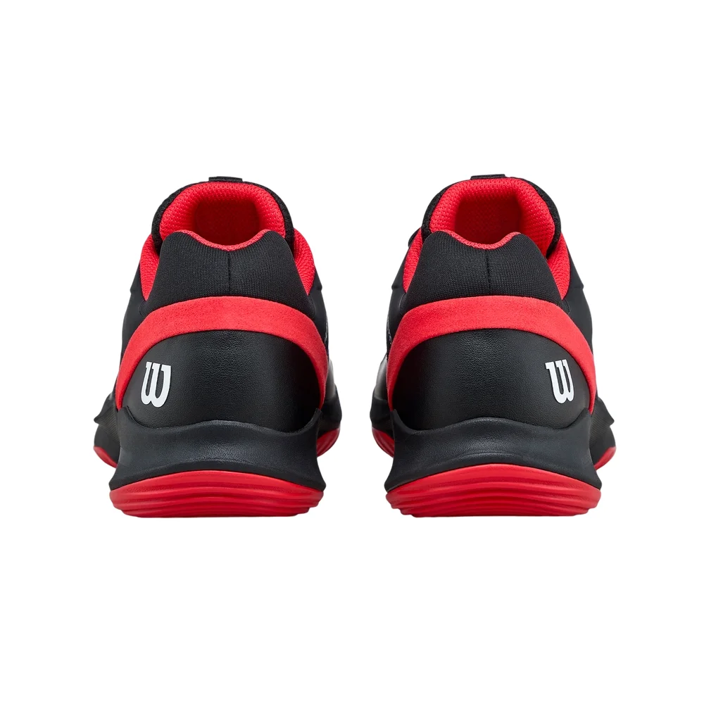 Wilson Hurakn Pro V2 Hombre Negro Rojo — Zapatillas de pádel Elite Speed - imagen 2