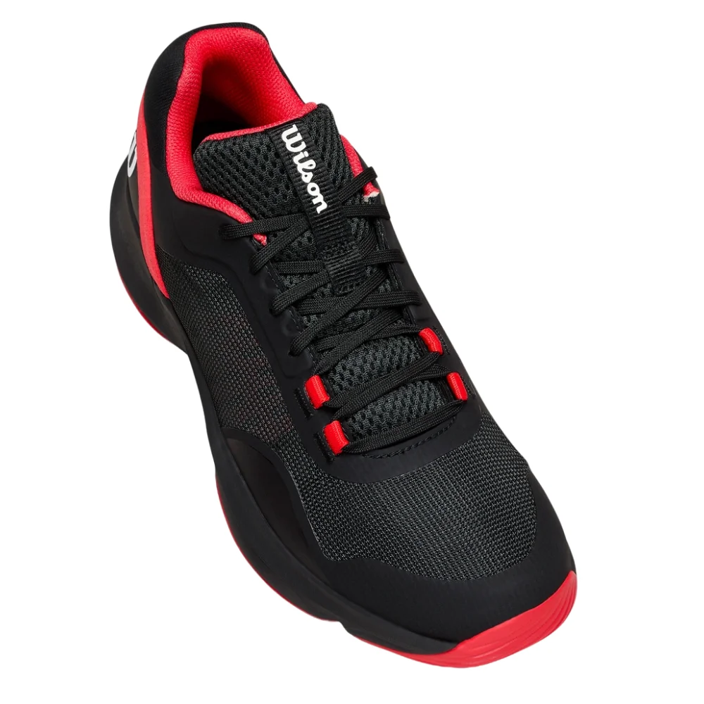 Wilson Hurakn Pro V2 Hombre Negro Rojo — Zapatillas de pádel Elite Speed - imagen 5