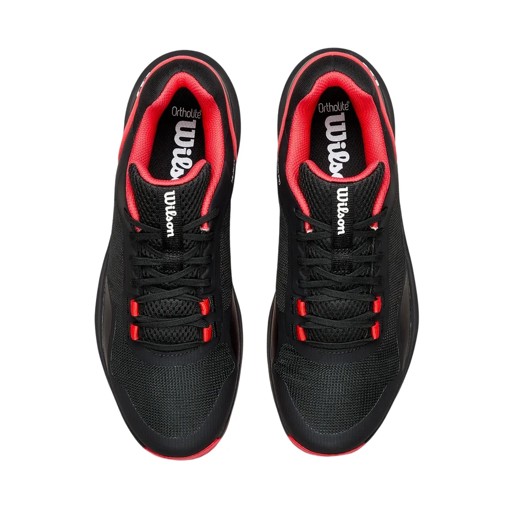 Wilson Hurakn Pro V2 Hombre Negro Rojo — Zapatillas de pádel Elite Speed - imagen 7