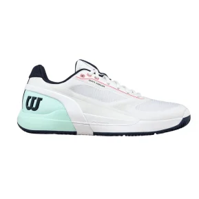 Wilson Hurakn Pro V2 Hombre Blanco Coral Ígneo