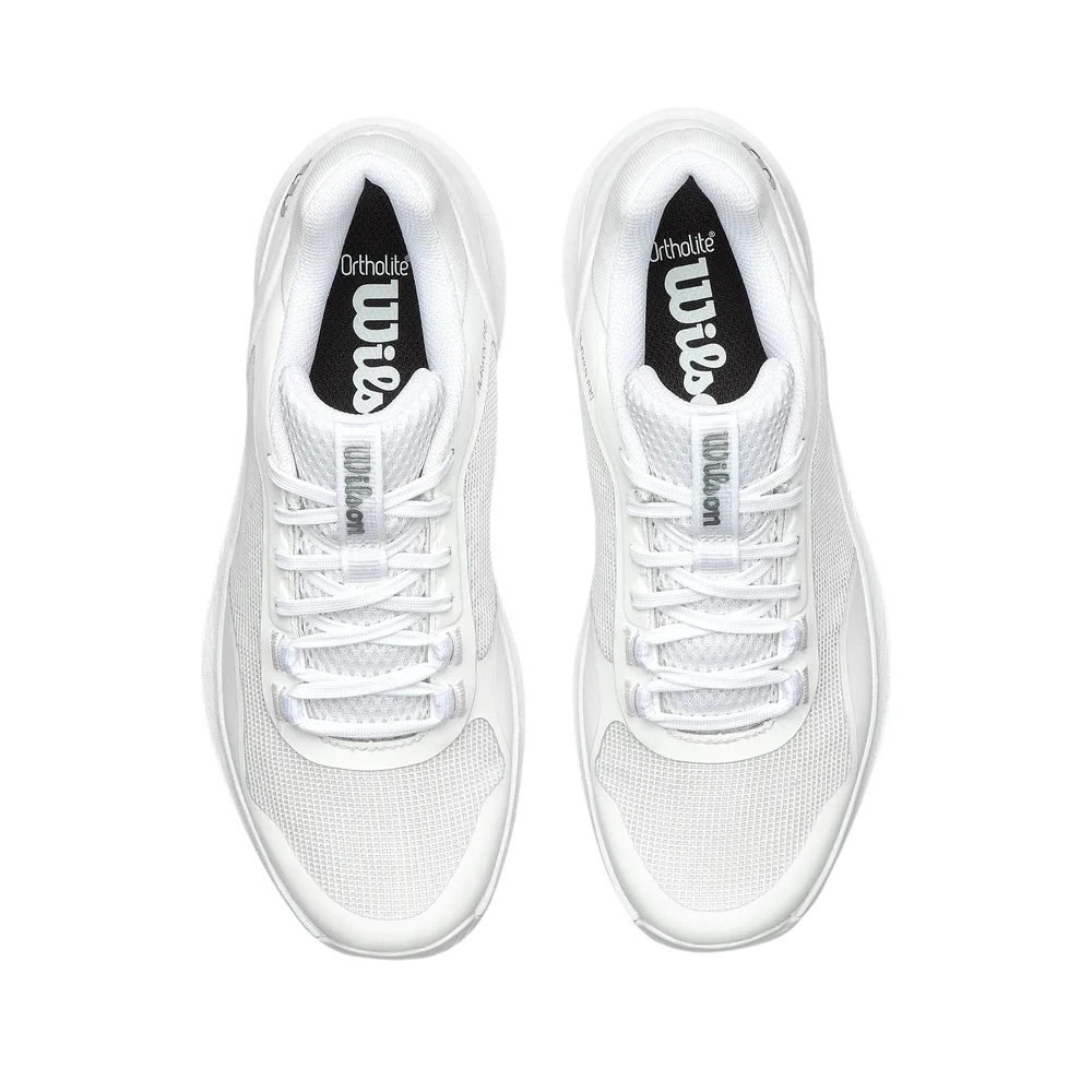 Wilson Hurakn Pro V2 Mujer Blanco Plata — Zapatillas de pádel Speed y Agility - imagen 4