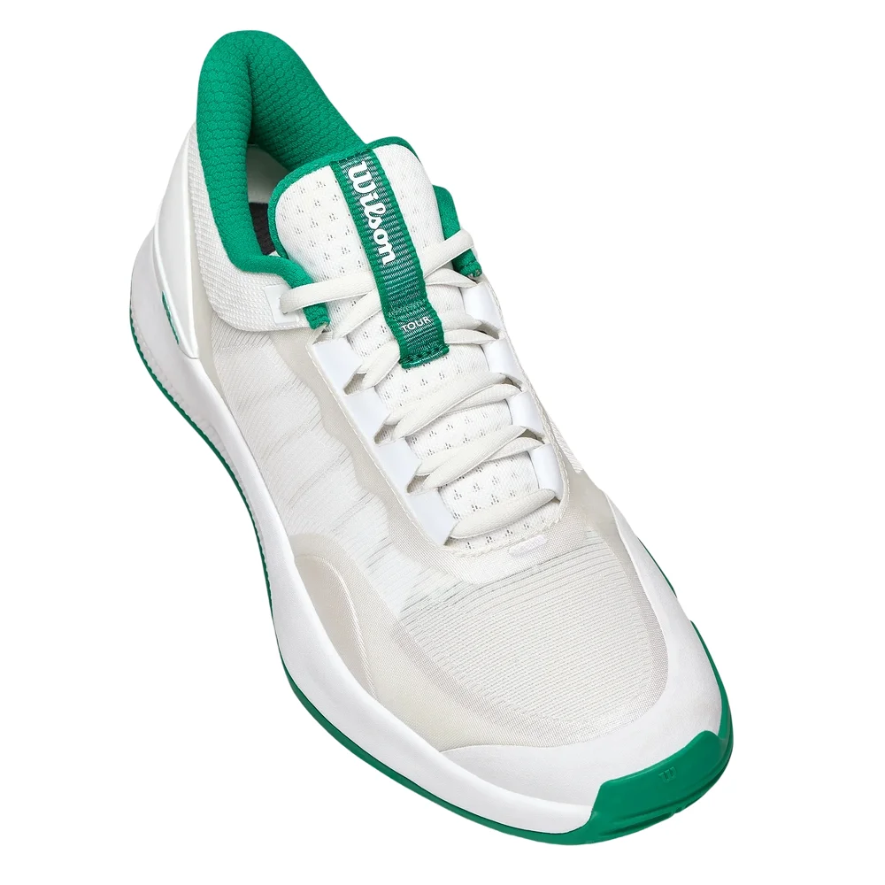 Wilson Intrigue Tour Mujer Blanco Verde — Zapatillas de pádel de alto rendimiento y ligeras - imagen 4