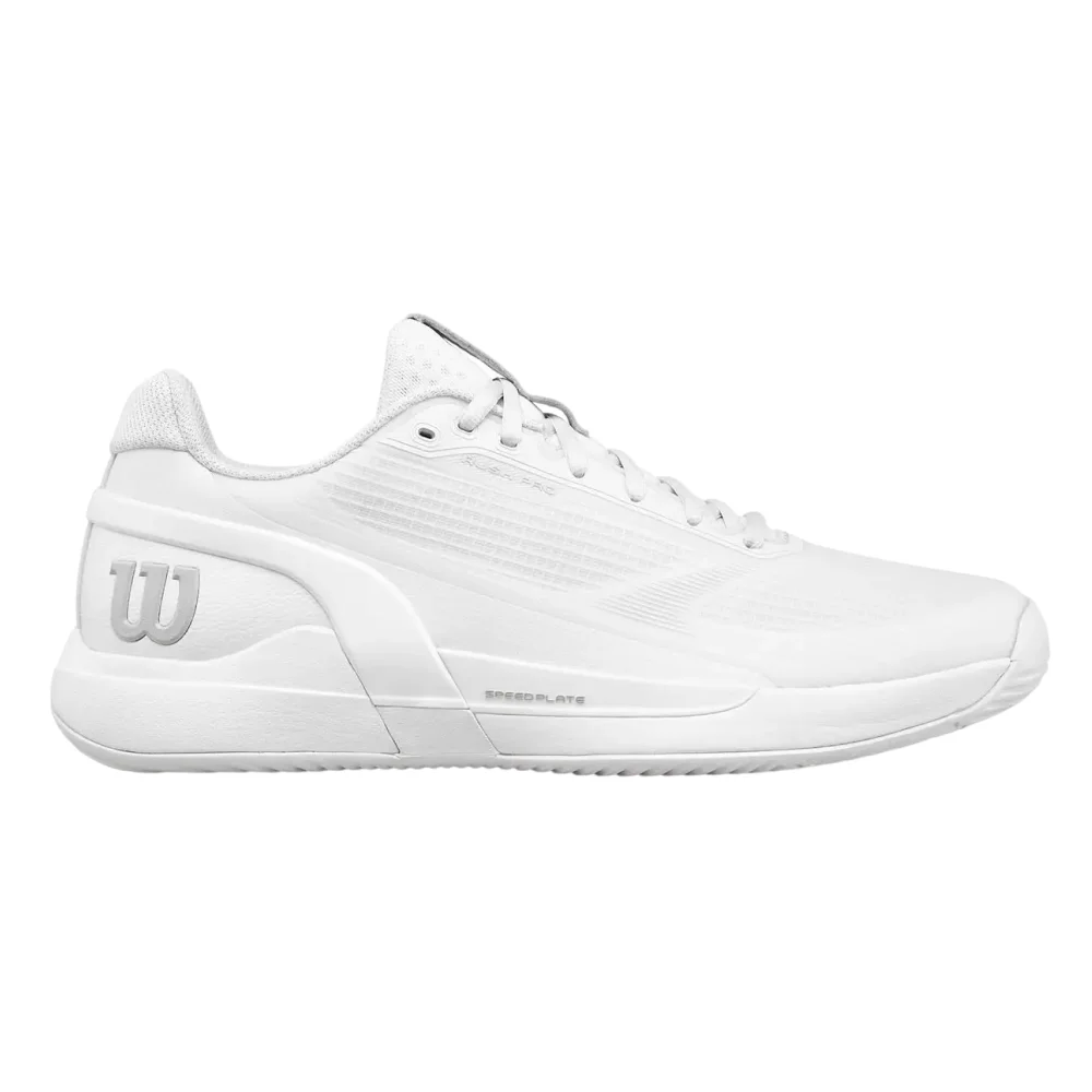 Wilson Rush Pro 5 Padel Hombre Blanco — Estabilidad profesional y control - imagen 1