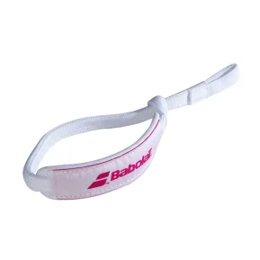 Babolat Cordón de muñeca Blanco Rosa