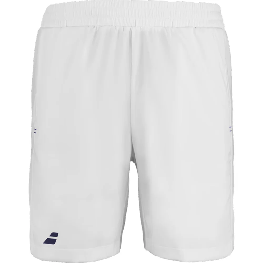 Babolat Play pantalones cortos Blanco – pantalón corto ligero de tenis Fiber Dry y pantalón corto de pádel - imagen 1