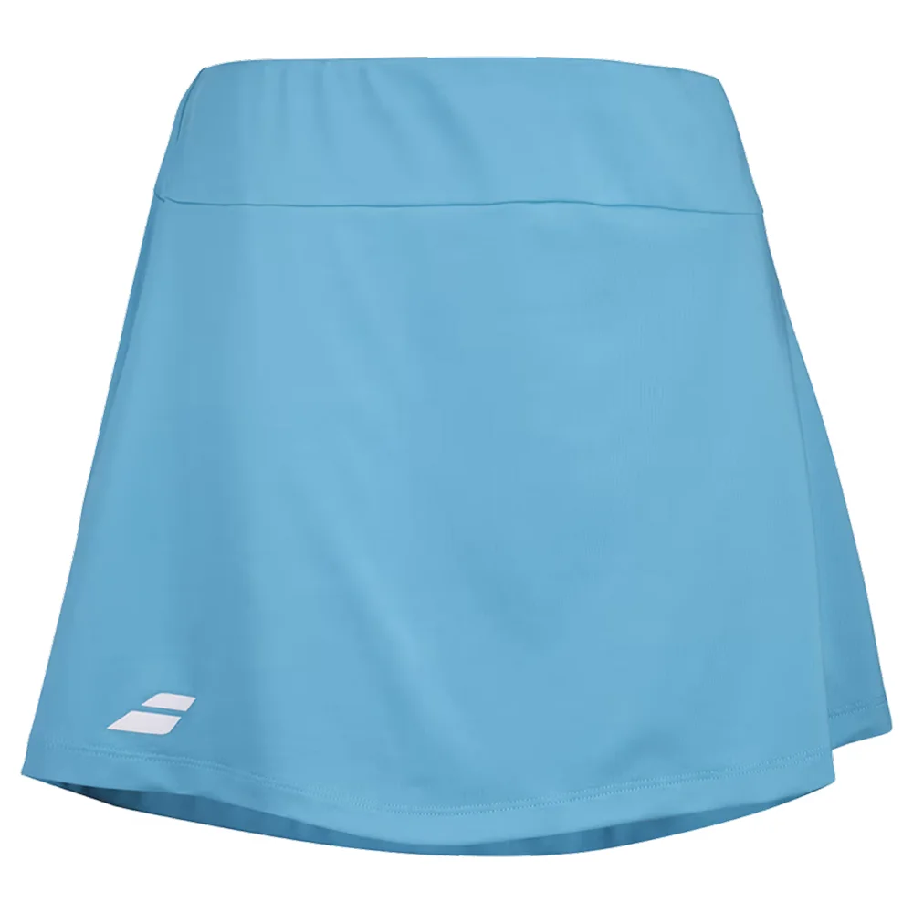 Babolat Play Mujer Falda Azul Cian – Falda de pádel ligera con shorts interiores - imagen 2