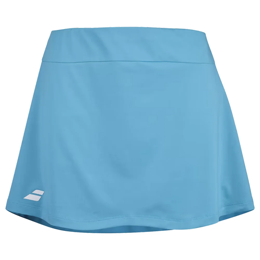 Babolat Play Mujer Falda Azul Cian – Falda de pádel ligera con shorts interiores - imagen 1