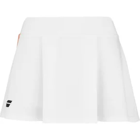 Babolat Play Mujer Falda Blanco Naranja