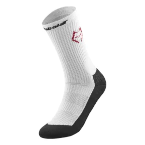 Babolat Juan Lebron Calcetines de media caña Blanco Negro Talla 39-42