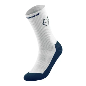 Babolat Juan Lebron Calcetines Medios Blanco Azul 39-42