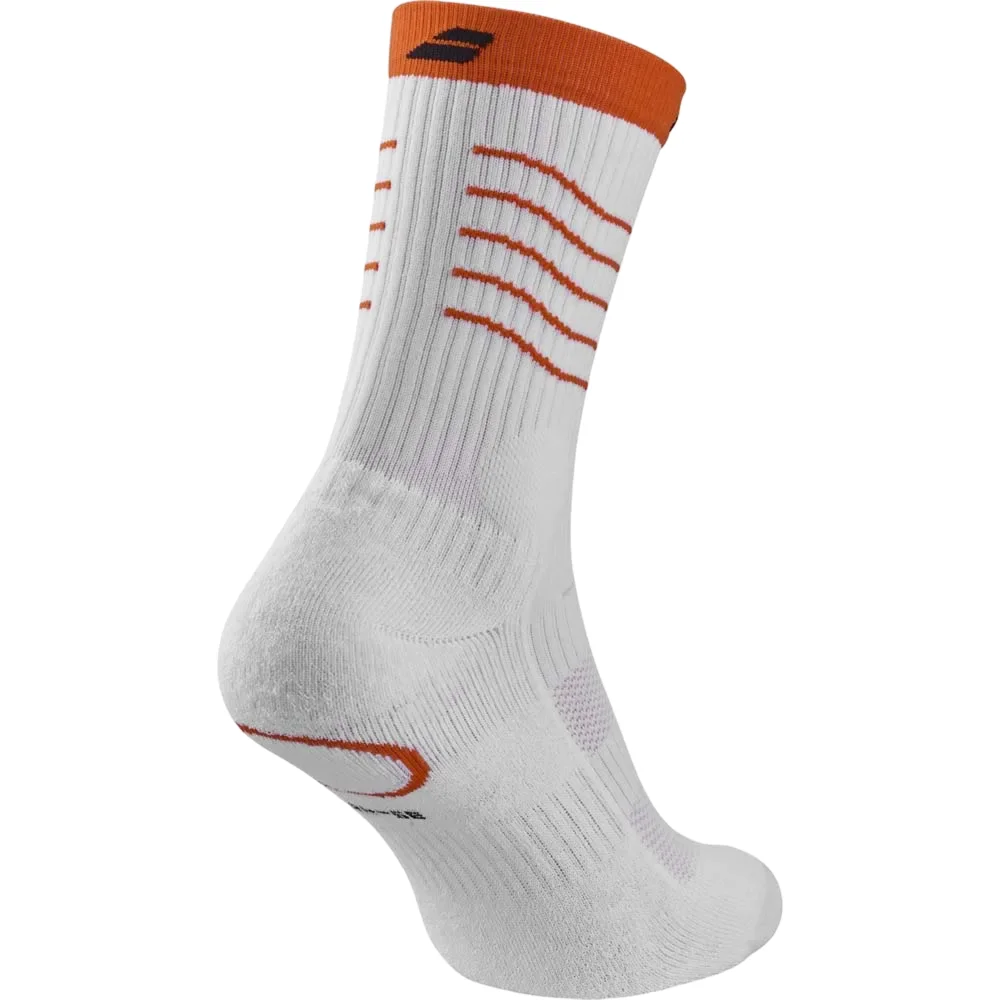 Calcetines de pádel Juan Lebron Blancos — modelo de rendimiento hasta media pantorrilla - imagen 3