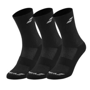 Babolat Pack de 3 pares de calcetines unisex negro
