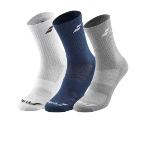 Babolat Pack de 3 pares de calcetines unisex multicolor