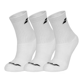 Babolat Calcetines Unisex Blanco x3
