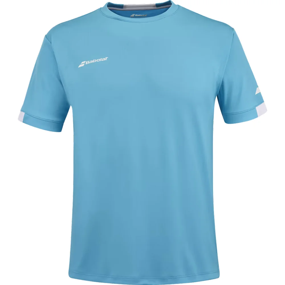 Babolat Play CN Camiseta Azul Cian — comodidad de alto rendimiento de secado rápido - imagen 1