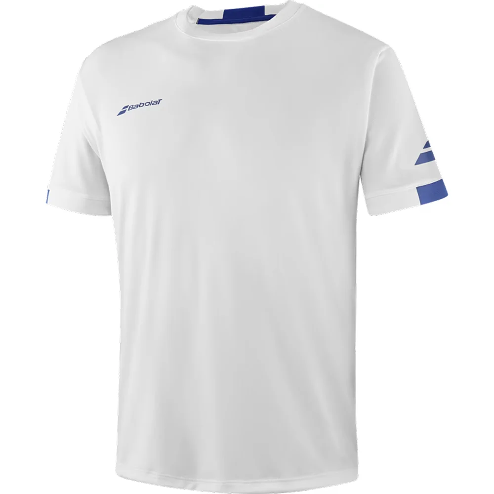 Babolat Play CN Camiseta Cian Blanco – camiseta deportiva de hombre ligera - imagen 2