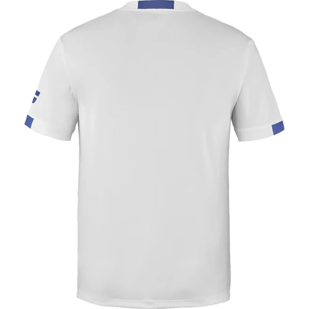Babolat Play CN Camiseta Cian Blanco – camiseta deportiva de hombre ligera - imagen 3