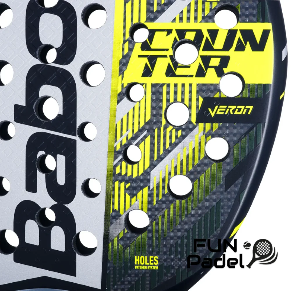 Babolat Counter Veron 2025 – Raqueta de Pádel Híbrida para el Contraataque Estratégico - imagen 4