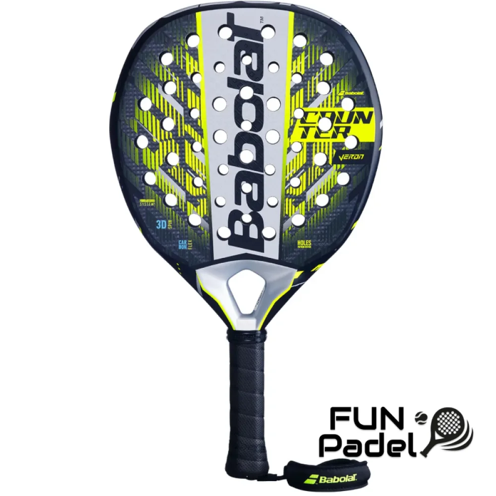 Babolat Counter Veron 2025 – Raqueta de Pádel Híbrida para el Contraataque Estratégico - imagen 1