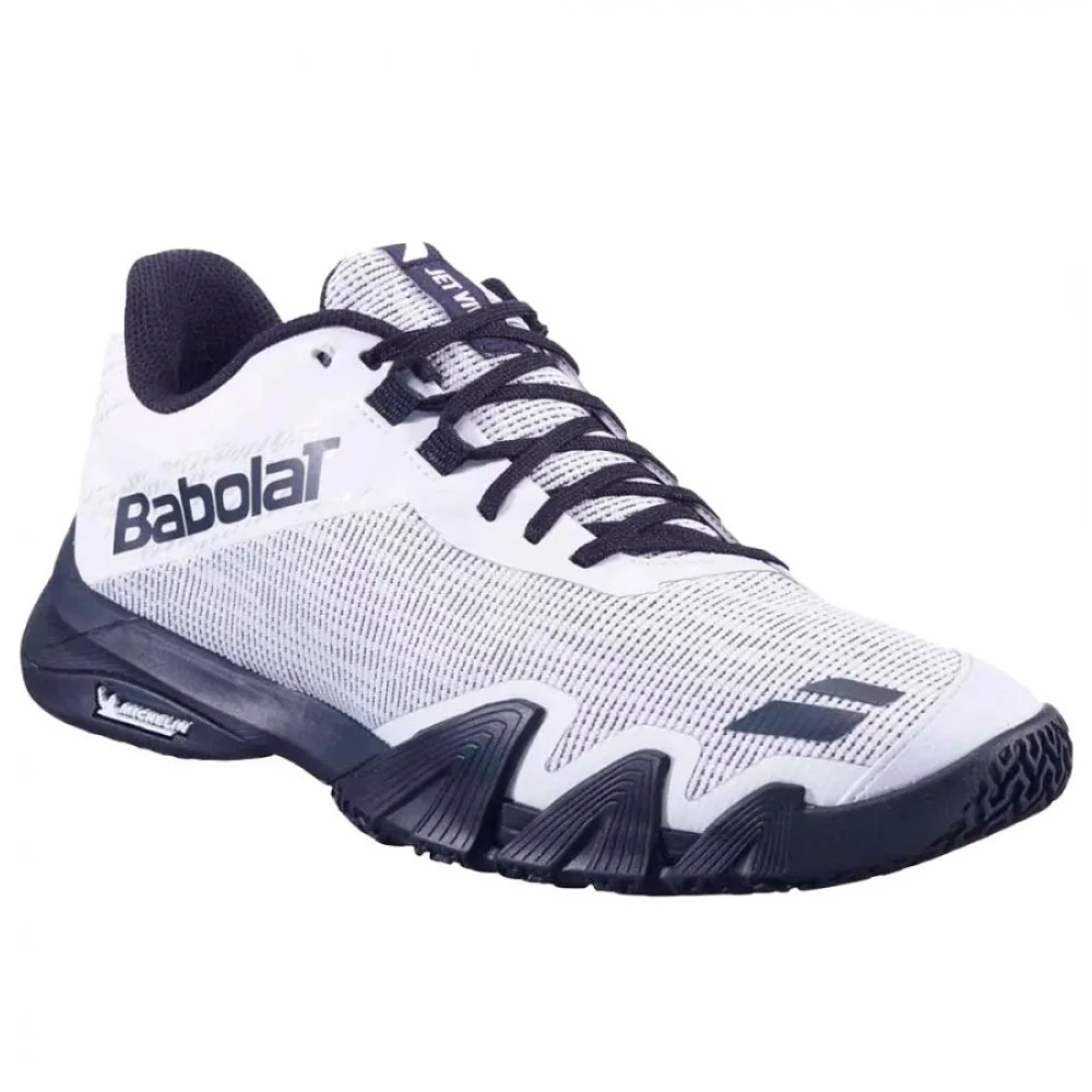 Babolat Jet Viva Hombre Blanco Negro – Zapatillas de pádel ligeras y dinámicas - imagen 2